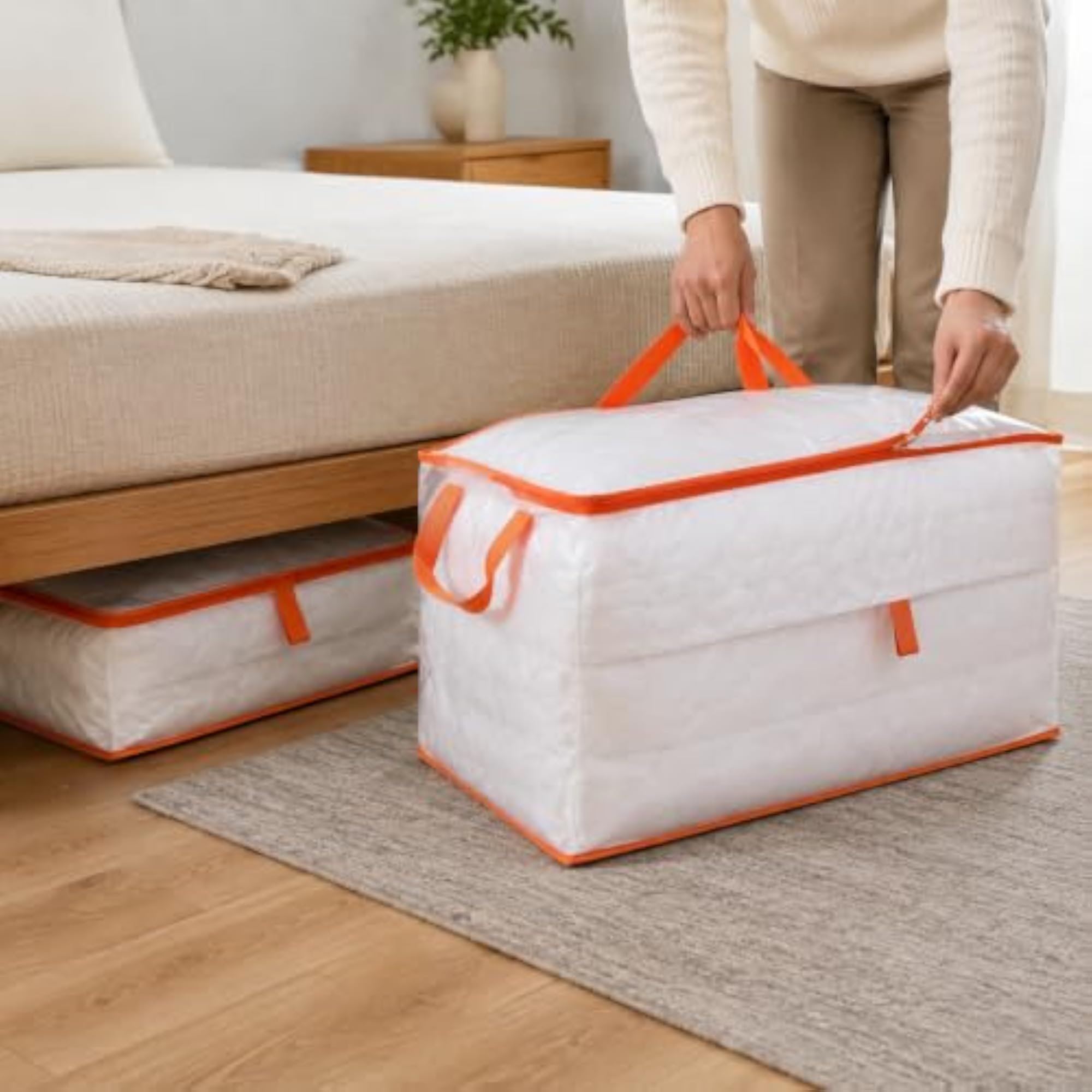 Large Capacity Transparent Waterproof Storage Bags